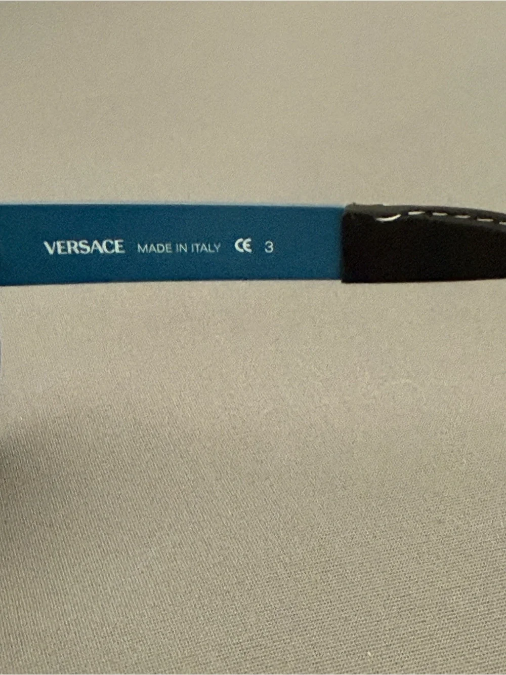 Rare Vintage Versace X99/P 65M Blue Cat Eye Oval Sunglasses Made in Italy